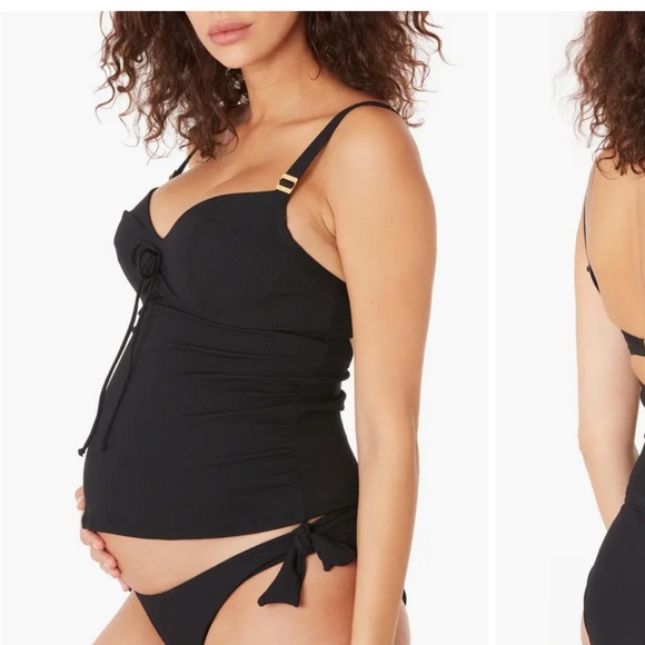 Porto Vecchio Maternity Tankini Swimsuit
Cache Coeur
Maternity - Picture 1 of 3